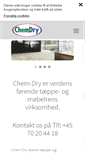 Mobile Screenshot of chemdry.dk