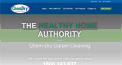 Desktop Screenshot of chemdry.com.au
